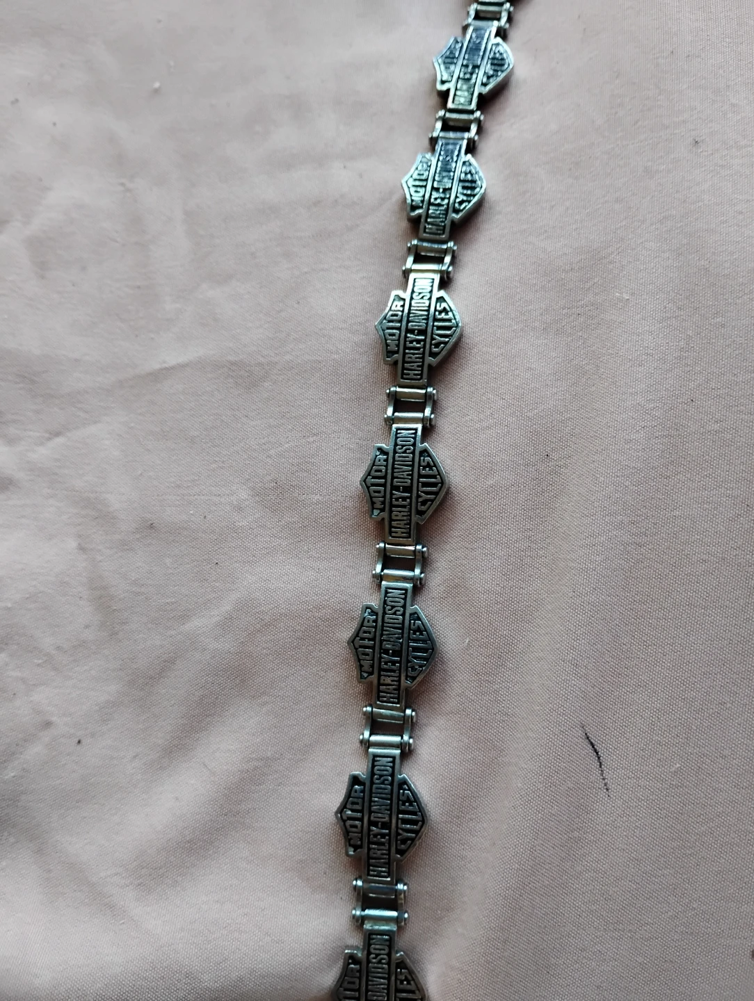 Harley Davidson logos bracelet  SIZE "8 - photo 2