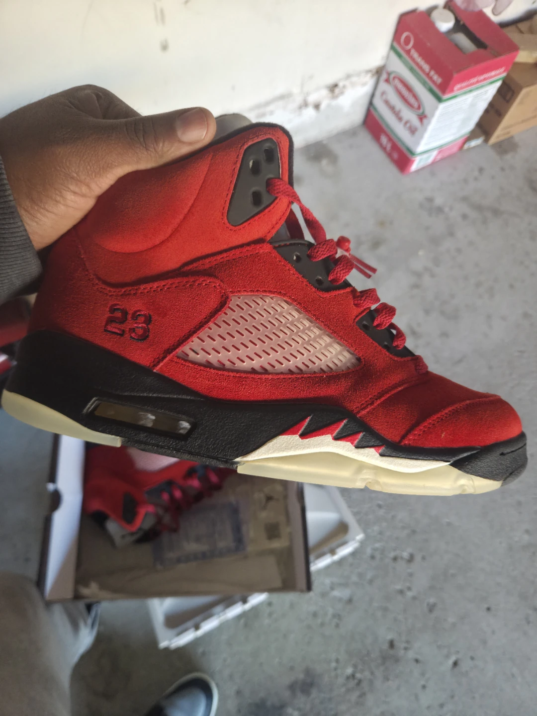 Air Jordan 5 Retro SE Varsity Red - photo 2