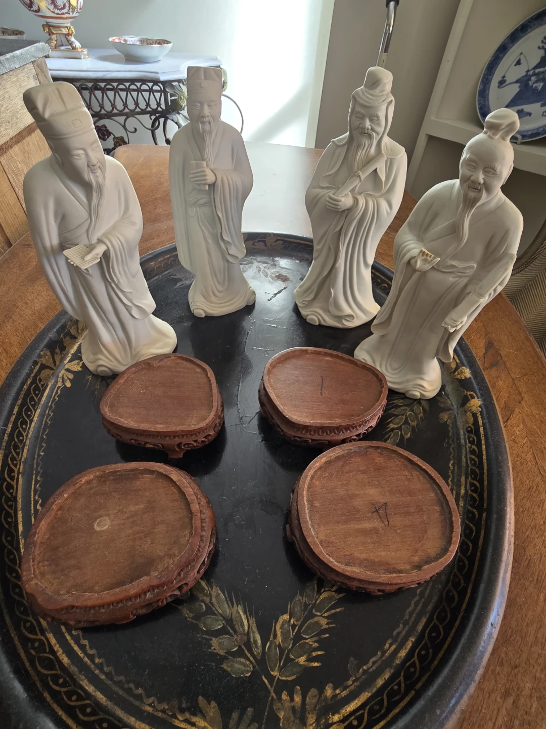 Chinese Blanc de Chine (Dehua porcelain)  set