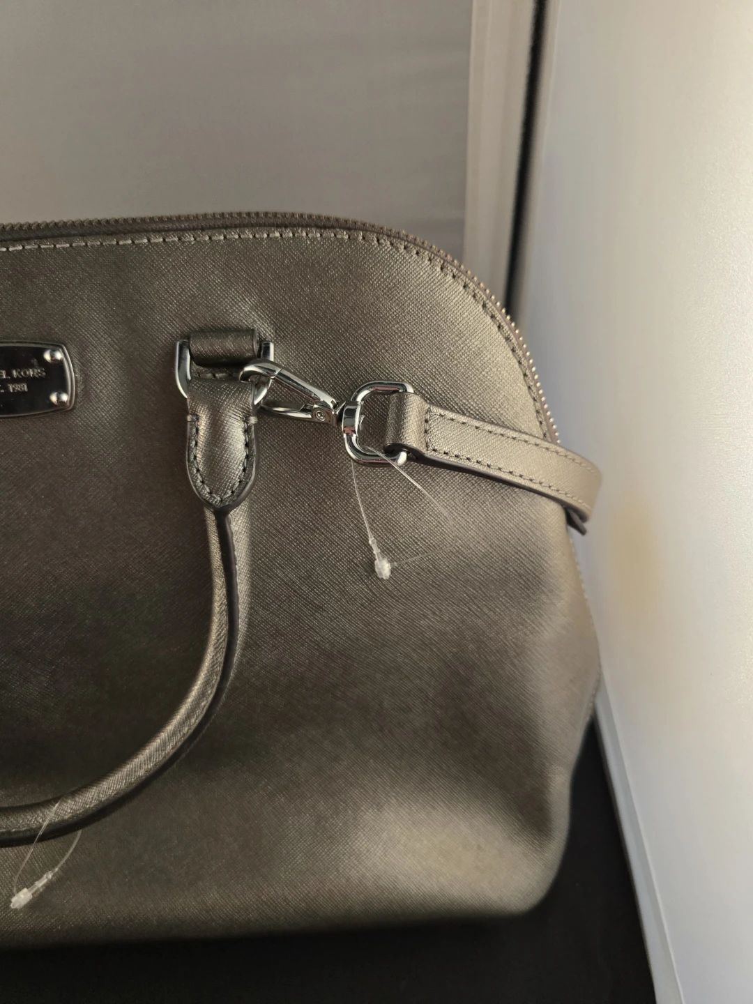 Michael Kors Saffiano Leather Dome Satchel - photo 3