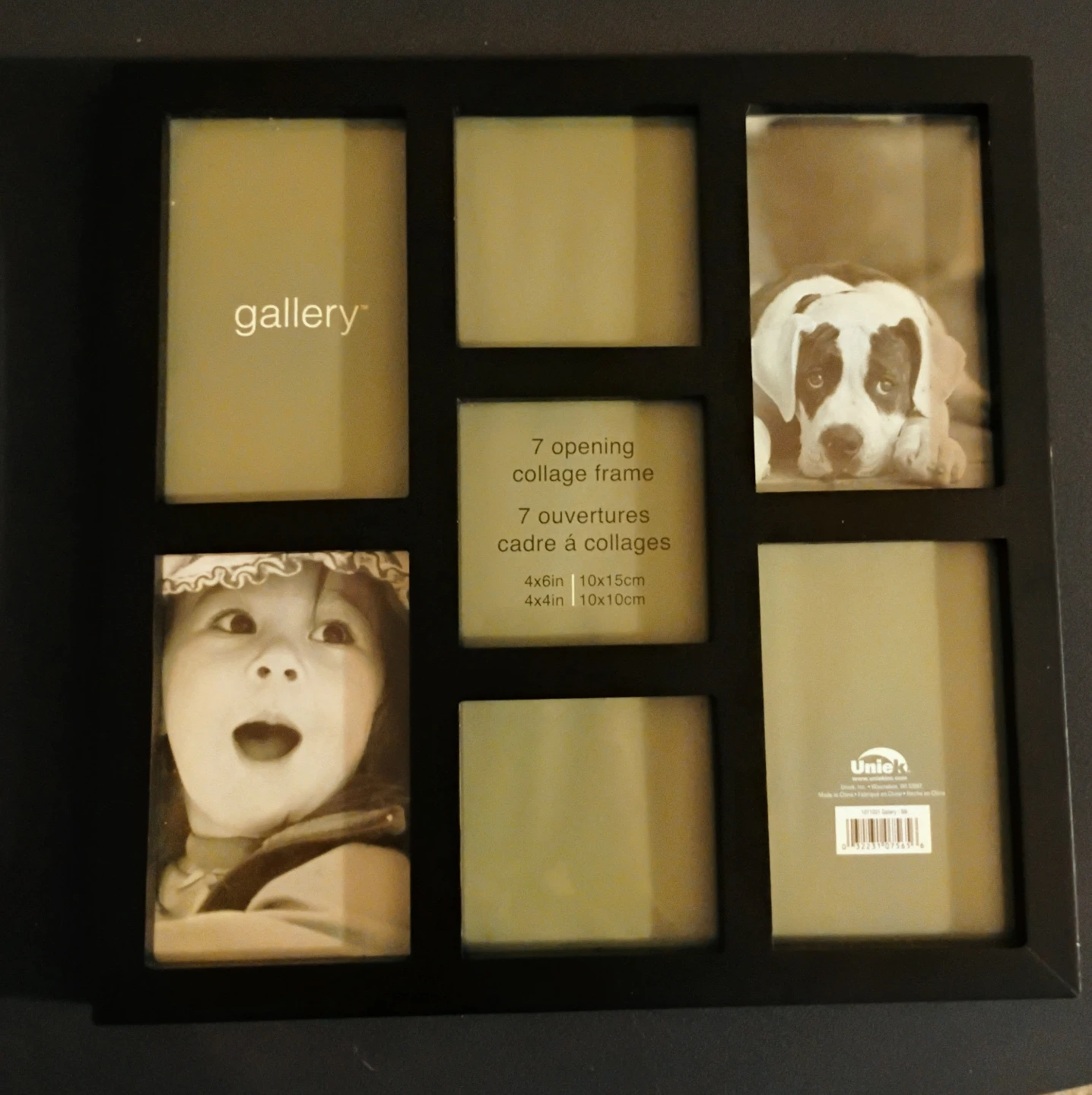 Uniek Gallery 7-Opening Collage Frame