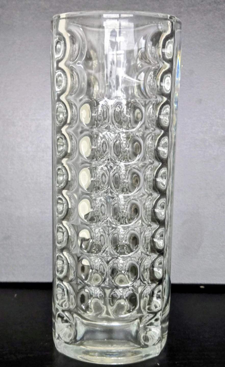 Rare 1962 Czech Sklo Union 8" Bobble Glass Vase - photo 4