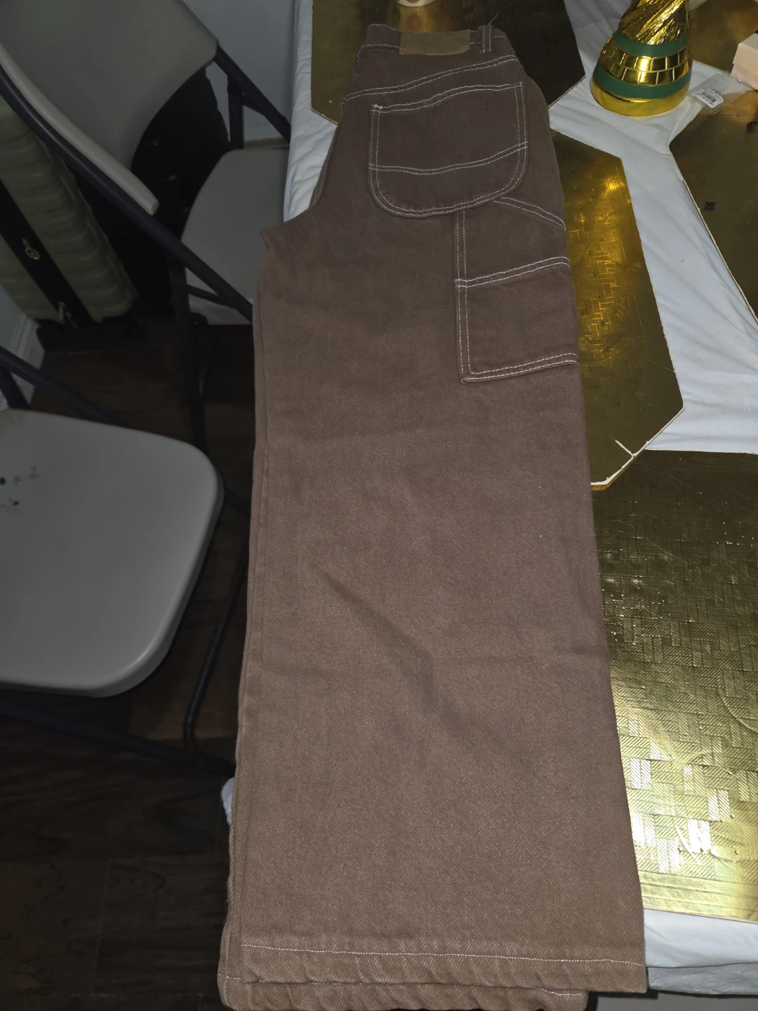 Brown Carpenter Pants