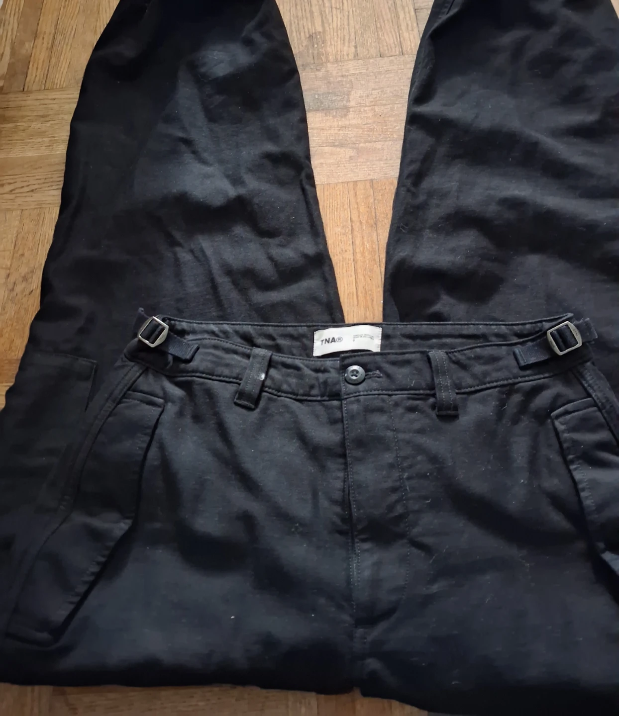TNA Surplus Division Cargo Pants Black Size 6 - photo 3