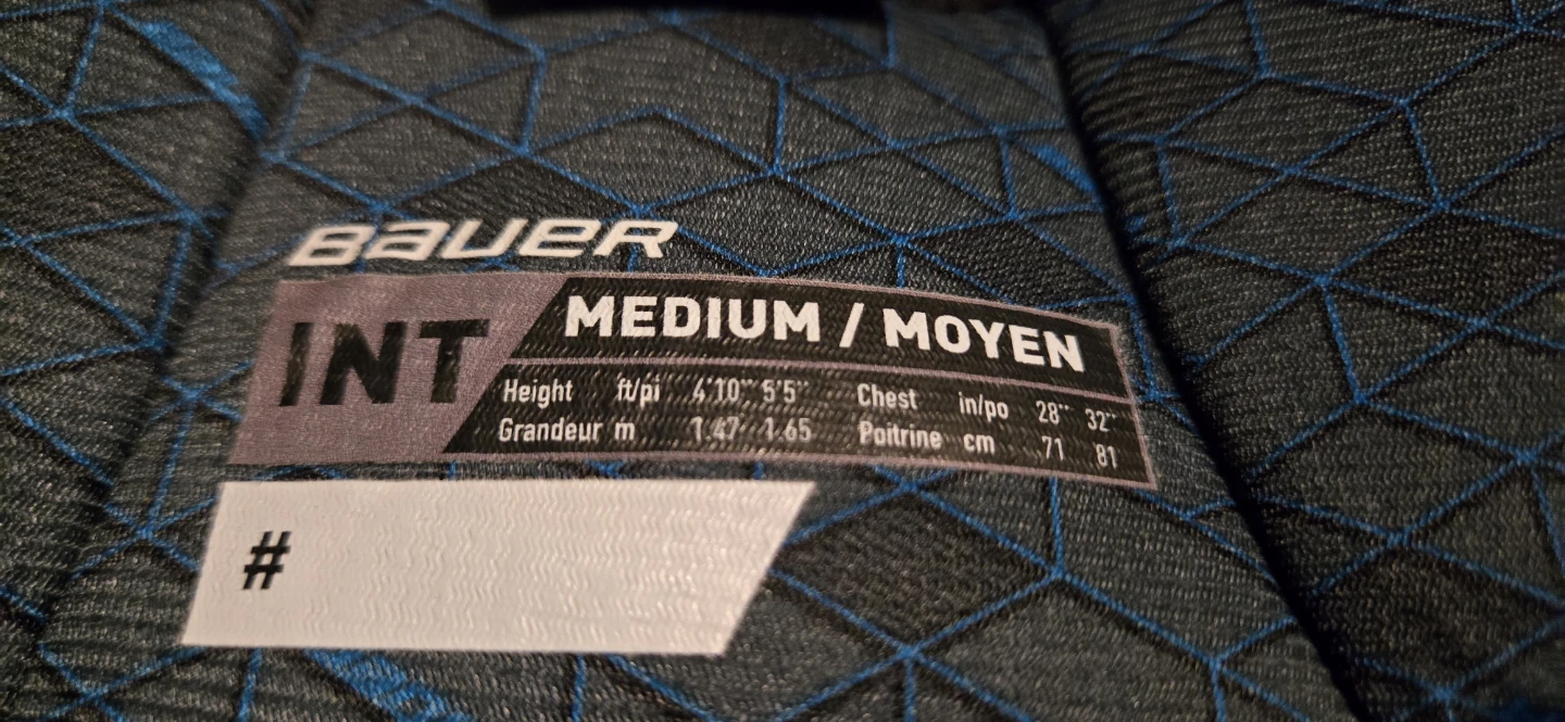 Bauer X Intermediate Shoulder Pads - photo 2