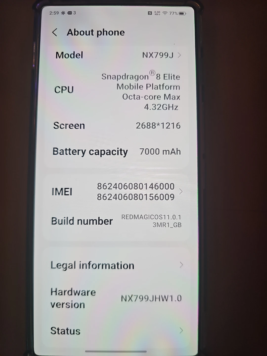 RedMagic 11 Air Smartphone - photo 4