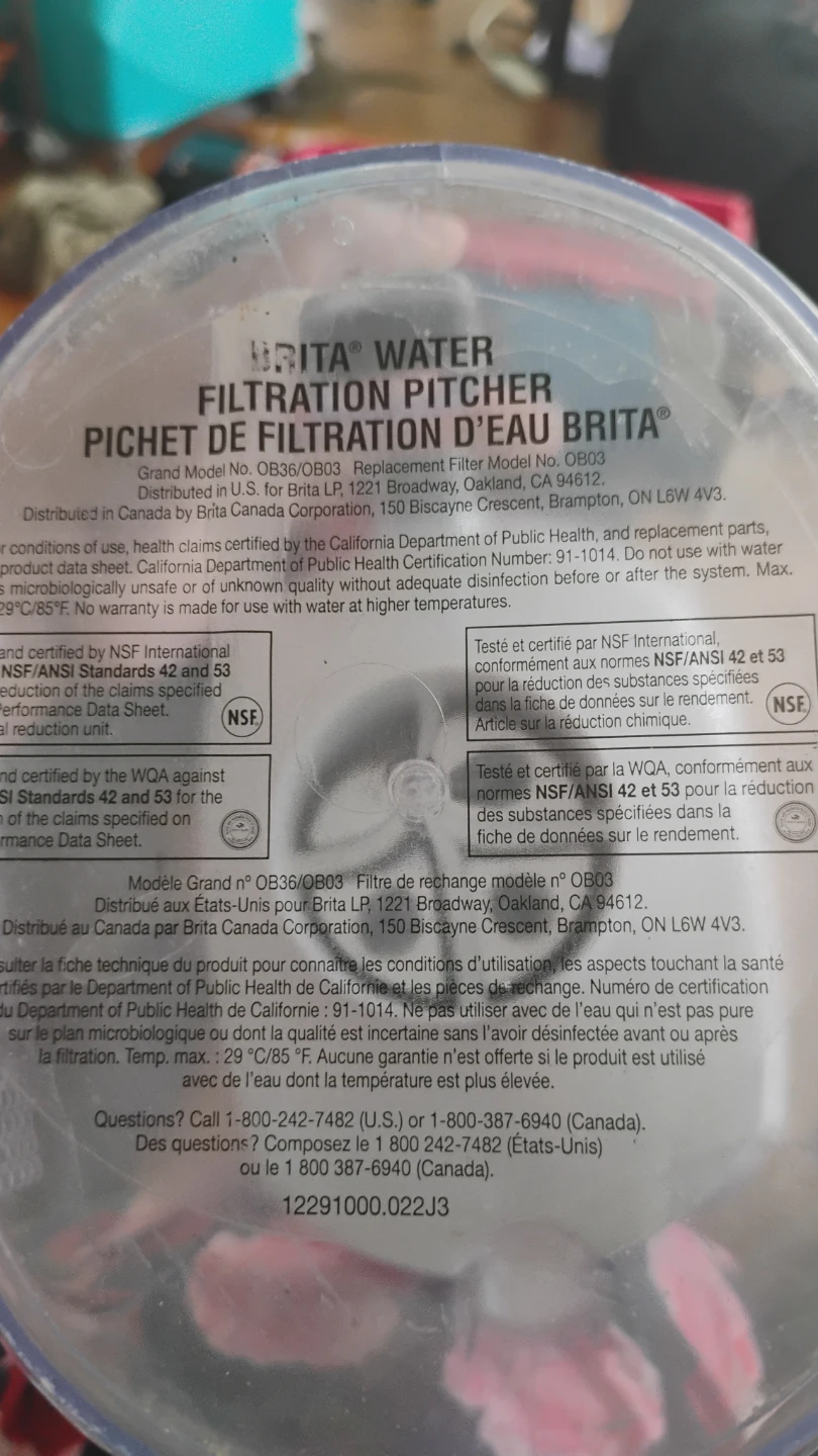 Brita Water Filtration Pitcher - photo 3