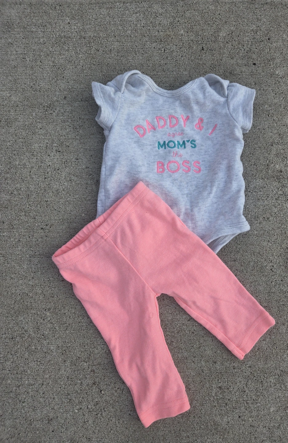 Carter's Baby Bodysuit and Leggings Set
