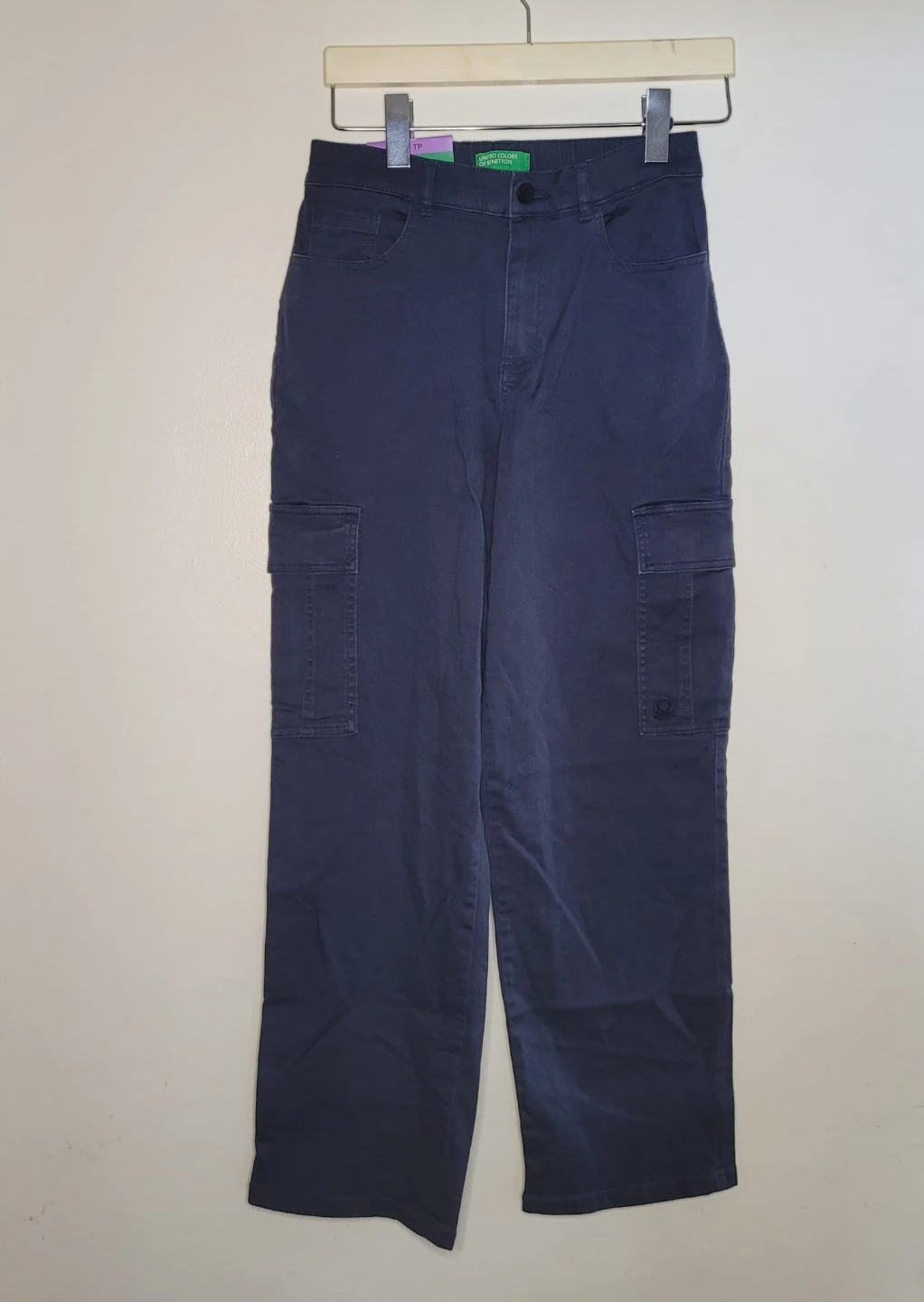United Colors of Benetton Cargo Pants Navy - photo 3