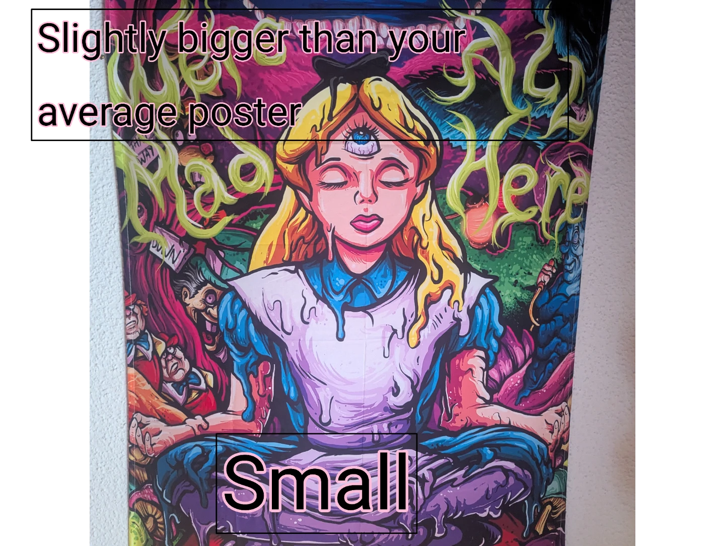 Alice In Wonderland Themed Tapestries
