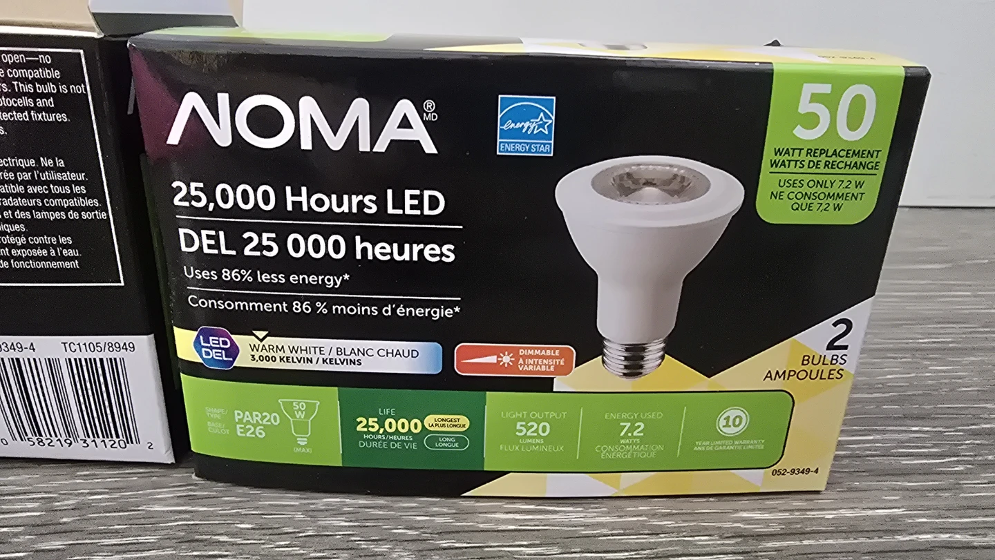 NOMA PAR20 LED Dimmable Bulbs - 2 Pack - photo 2