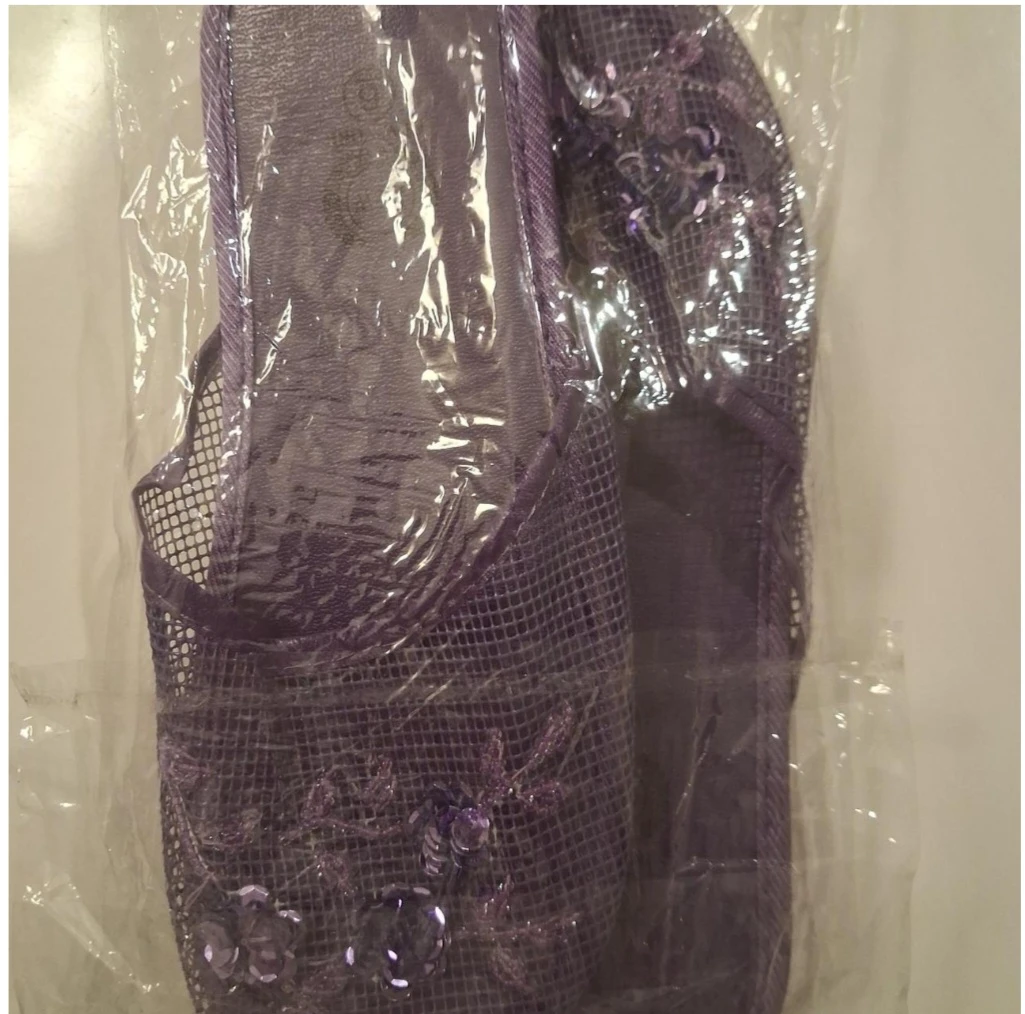 P&W New York Purple Slippers Size 6 - photo 2