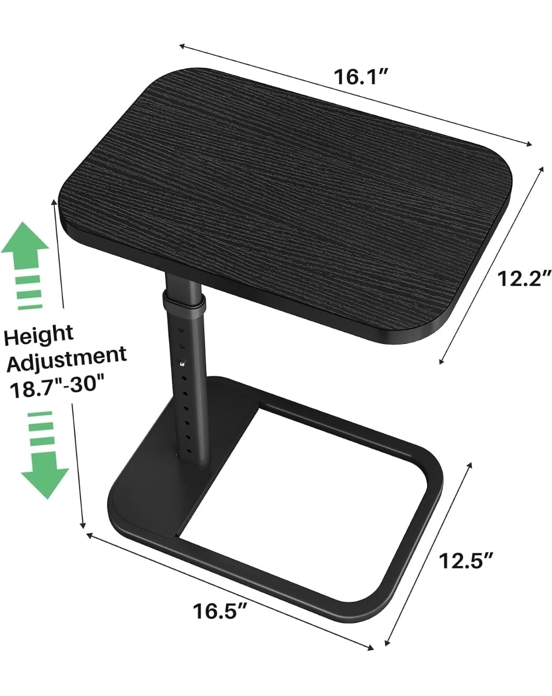 Adjustable Folding Side Table - photo 3