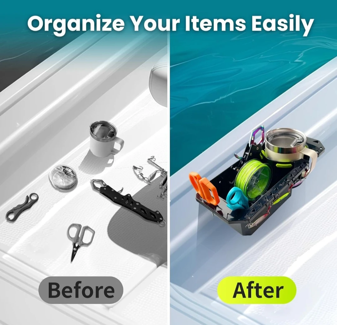 Gocozer Boat Storage Organizer and Cup Holder - 2 Pack - photo 5