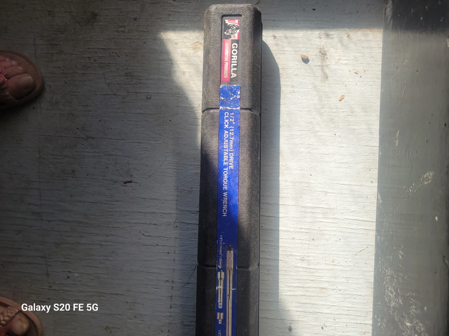 Gorilla 1/2" Drive Click Adjustable Torque Wrench - photo 3