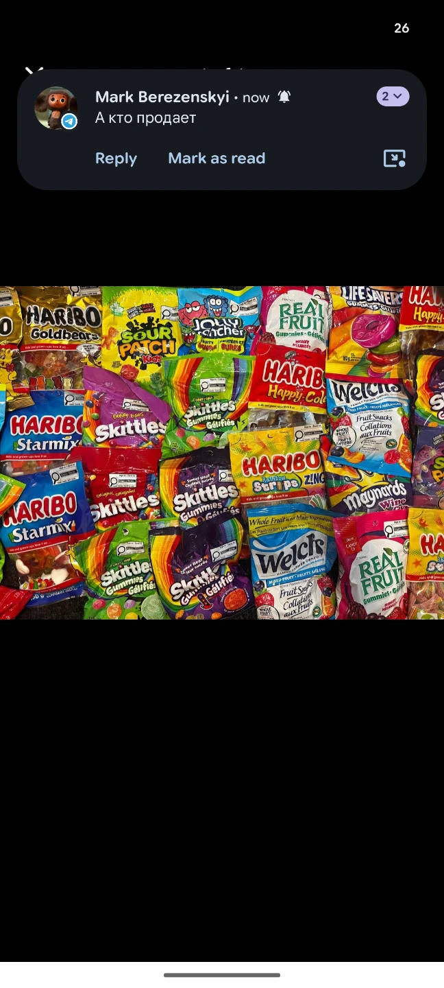 Assorted Fruit Gummies and Candy Mix