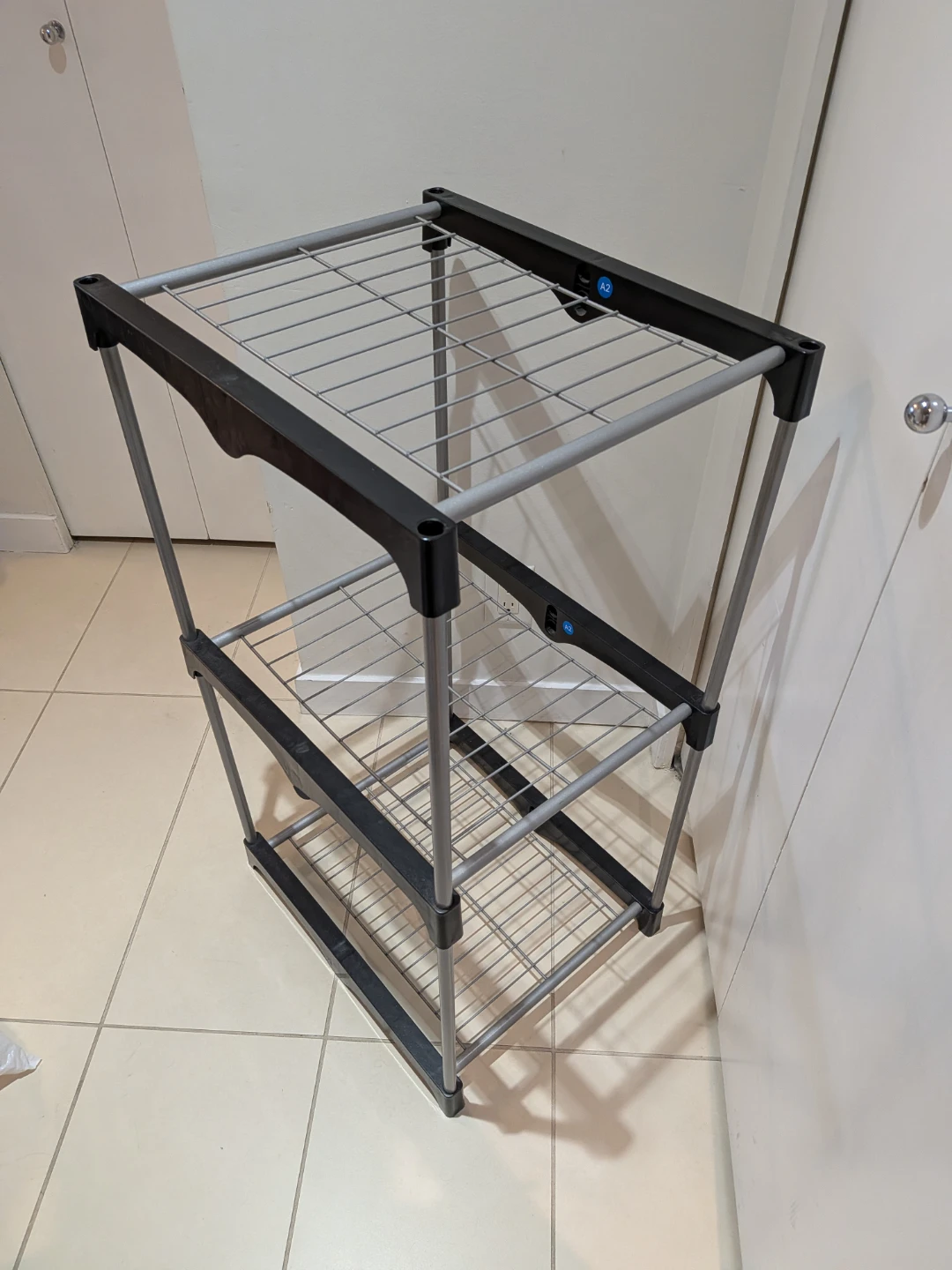 3-Tier Metal Storage Rack - photo 4