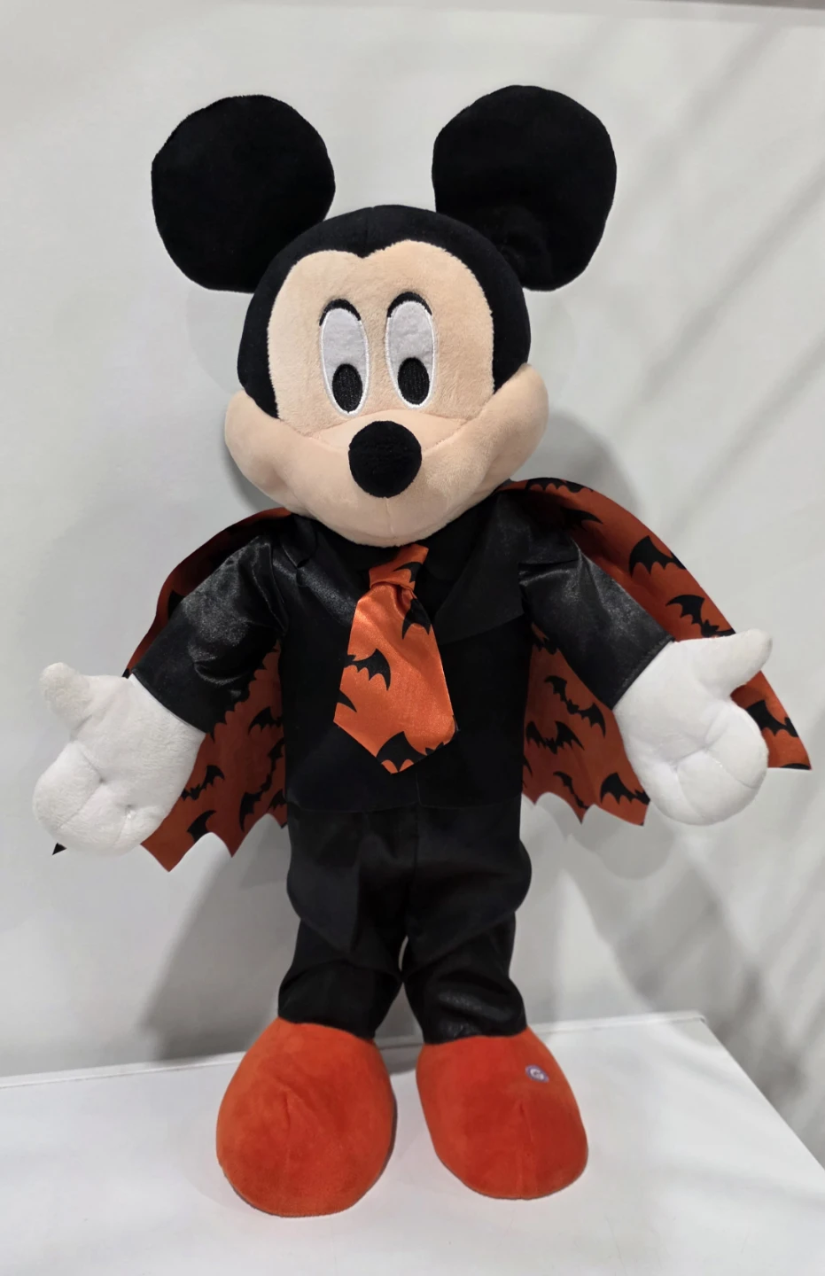 Dancing Disney Mickey Mouse Vampire Plush