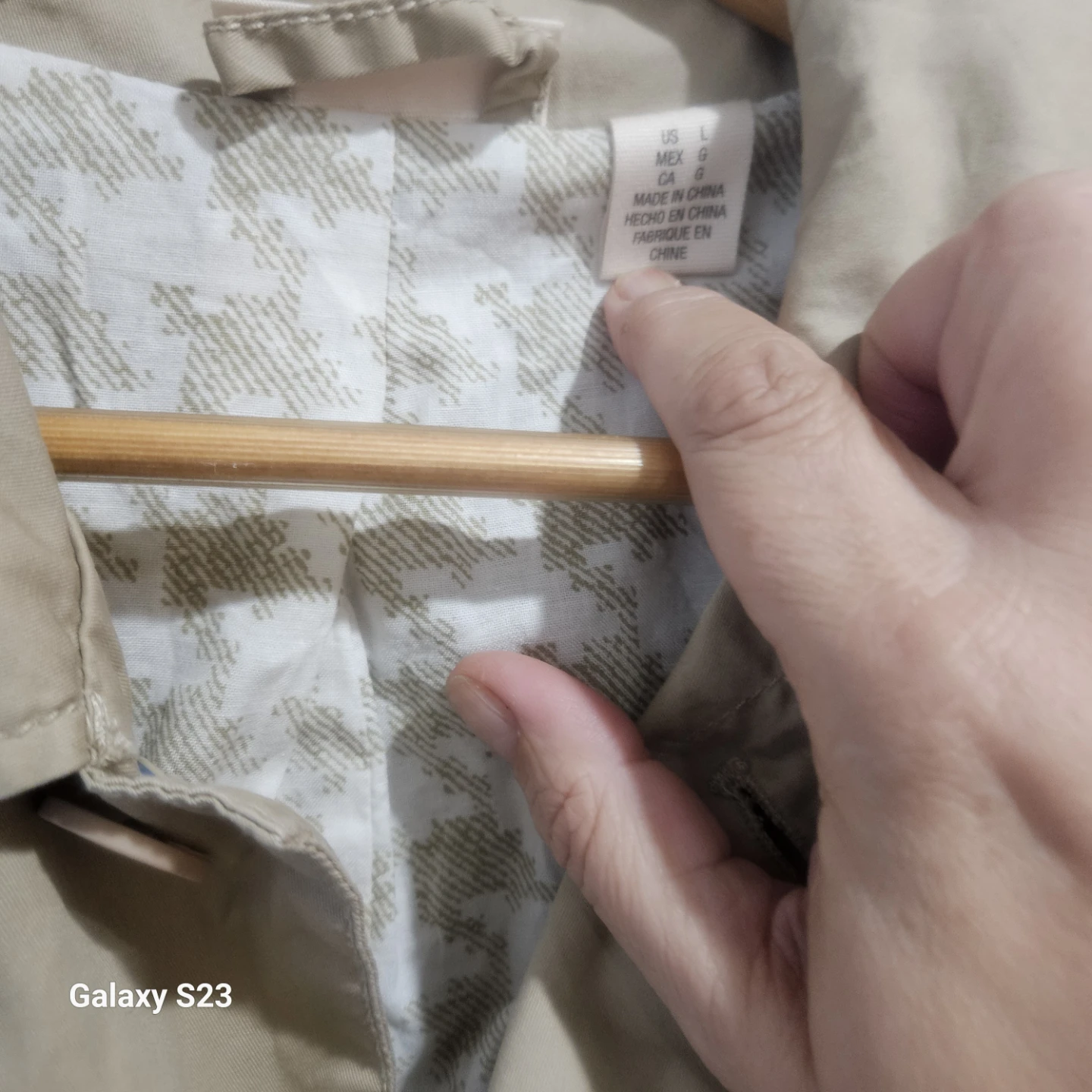 DKNY Jeans Tan Trench Coat - photo 3
