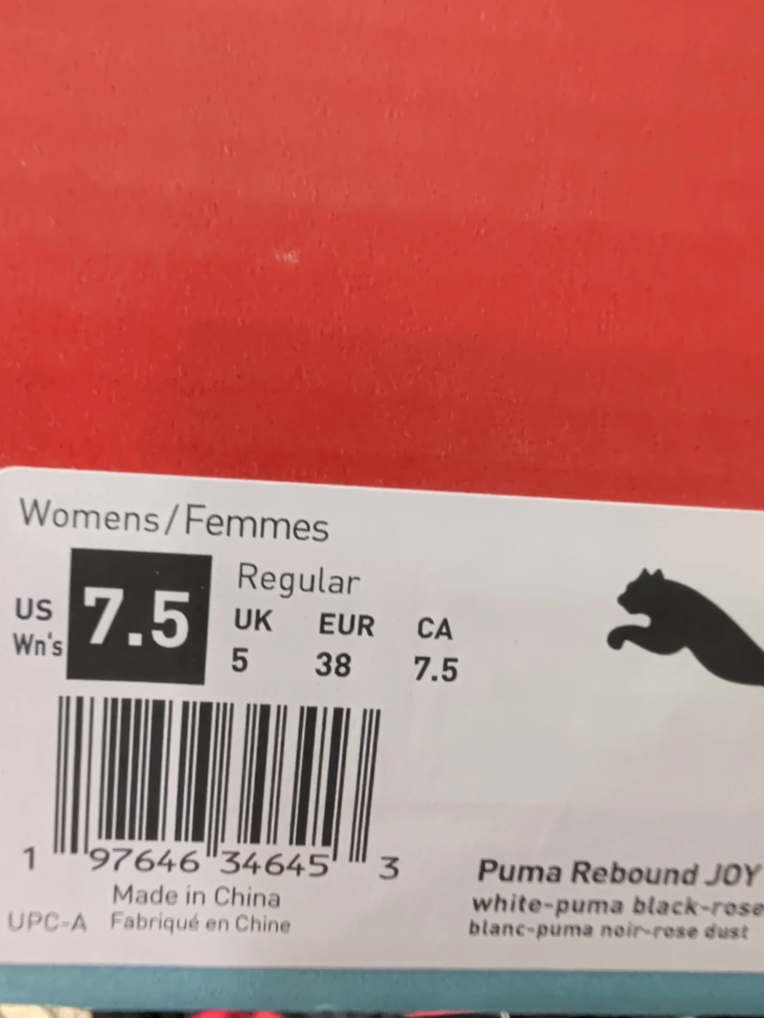 Puma Rebound JOY Women's Sneakers - Size 7.5 - photo 2