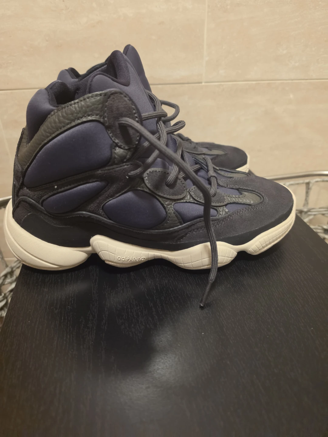 Adidas Yeezy 500 High Slate Sneakers Size 7 US