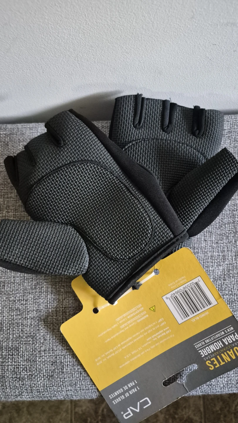 CAP Men's Weightlifting Gloves Large - photo 3