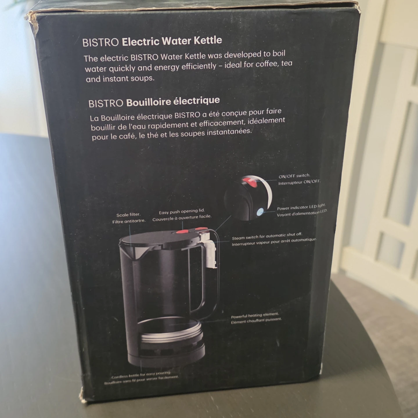 Bodum Bistro Electric Water Kettle 1.0L - photo 3