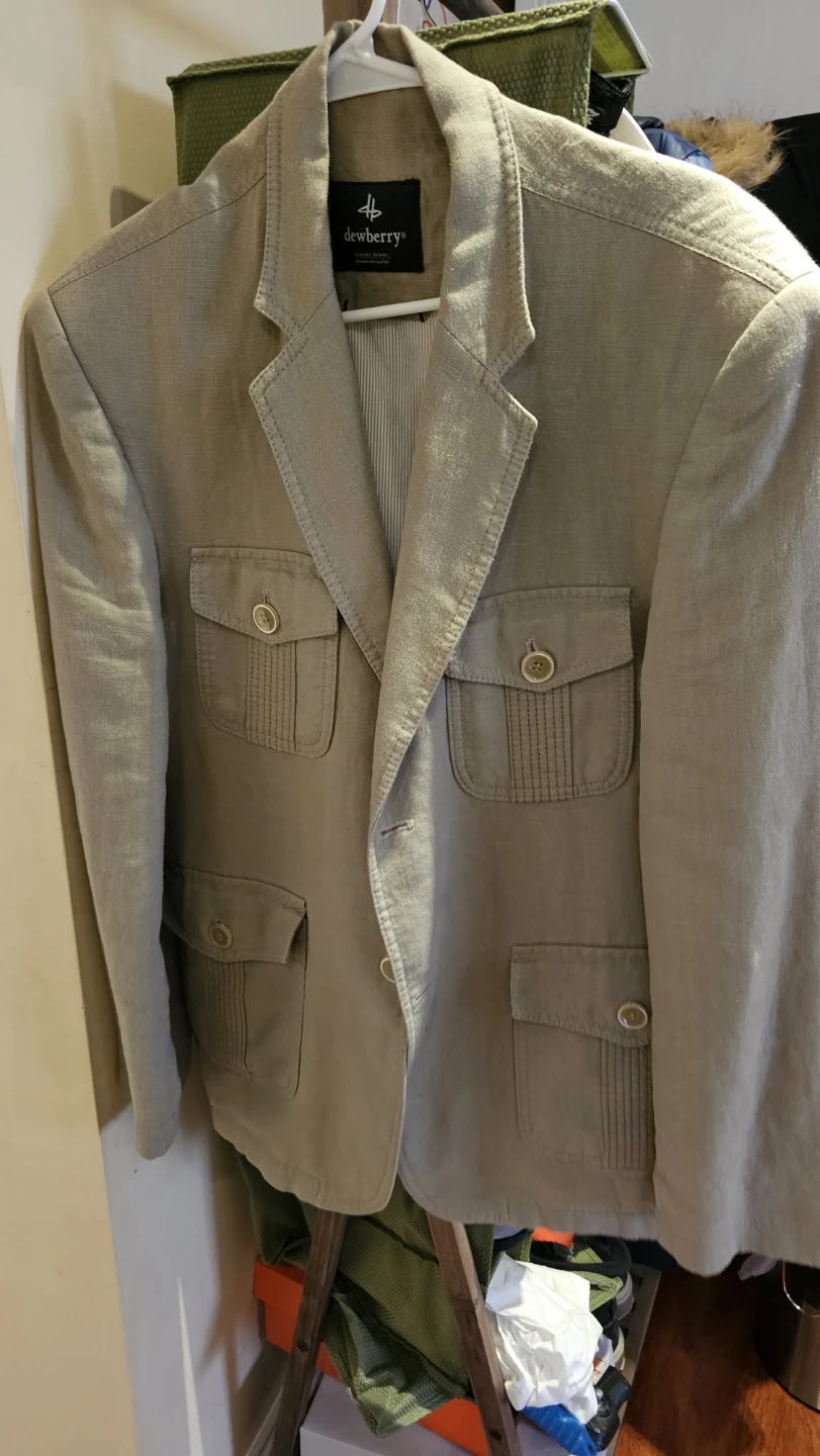 Dewberry Tan Utility Blazer - photo 4
