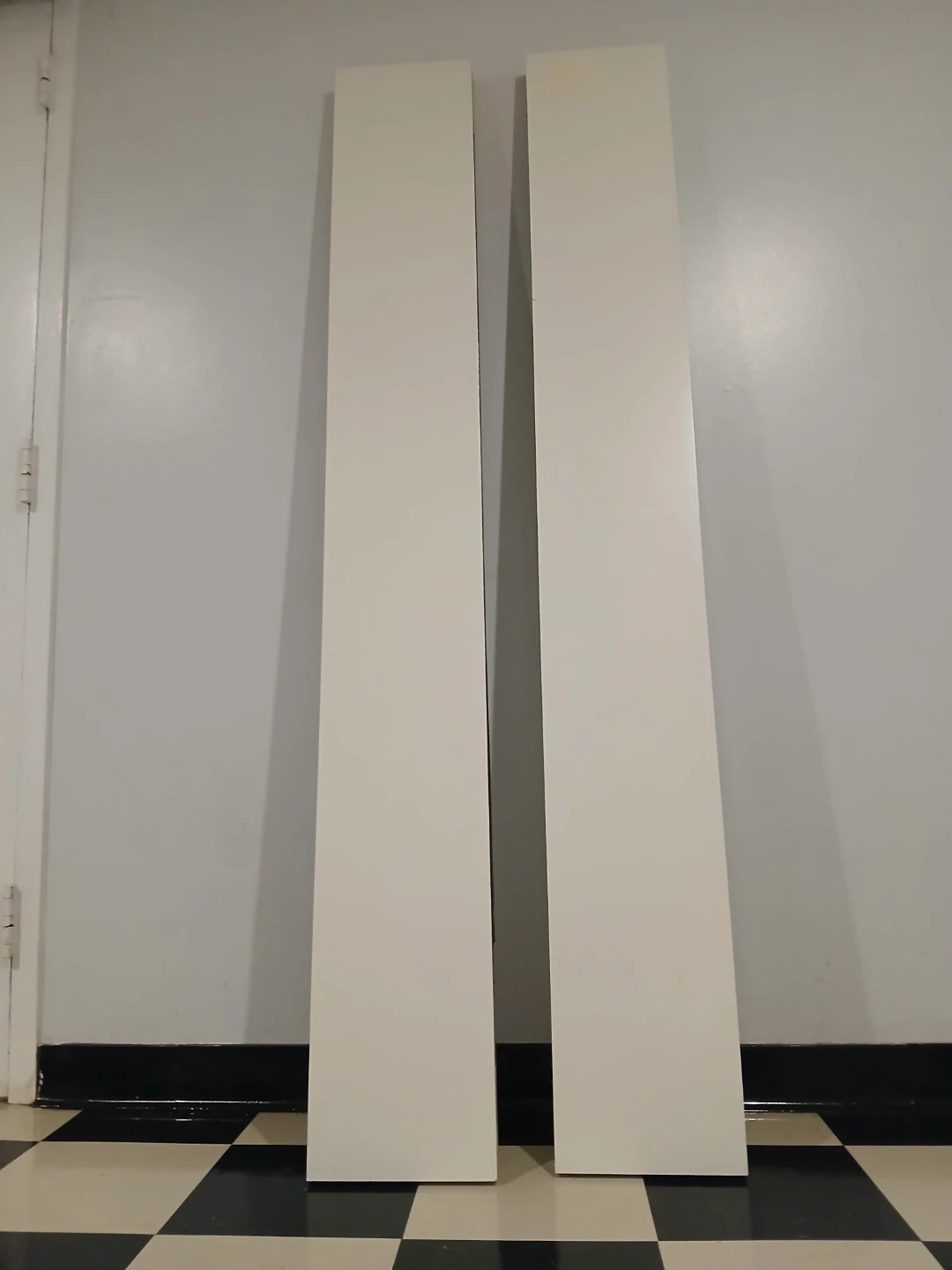 2 IKEA Lack Floating Shelves White 6ft × 10 inch