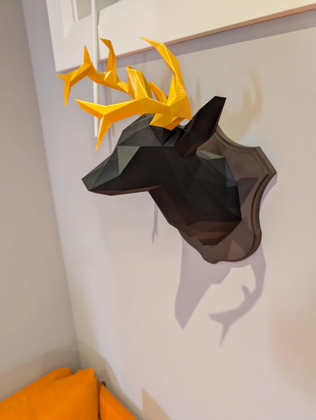Geometric Wall Mounted Deer Heads - photo 5