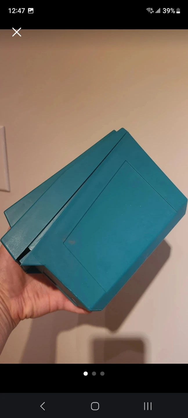 Teal Plastic Media Storage Case - photo 3