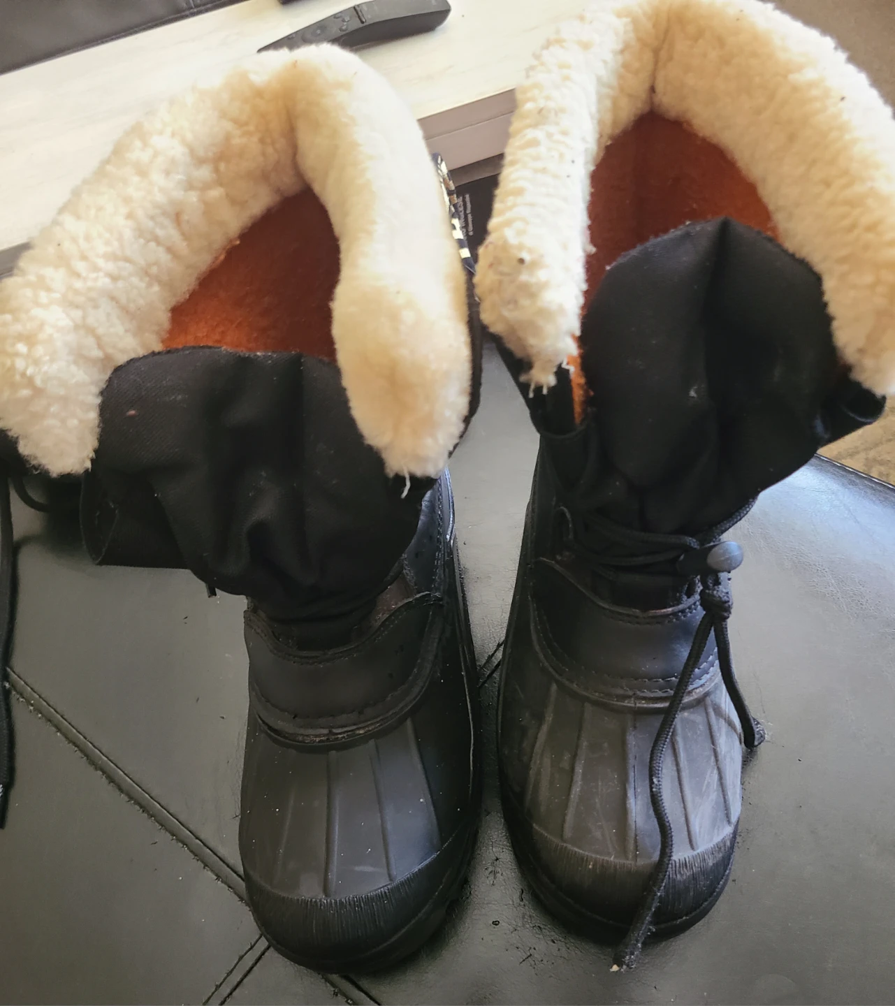 Black Winter Boots