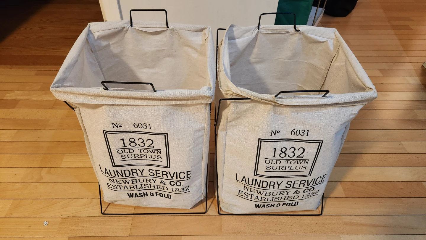 Two Laundry Baskets