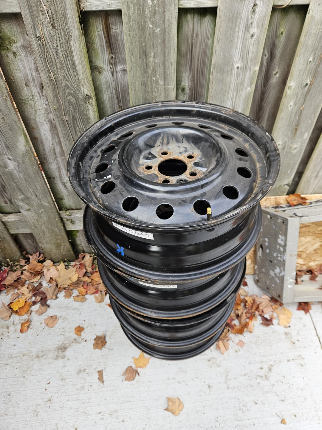 Set of 4 Steel Rims - photo 3