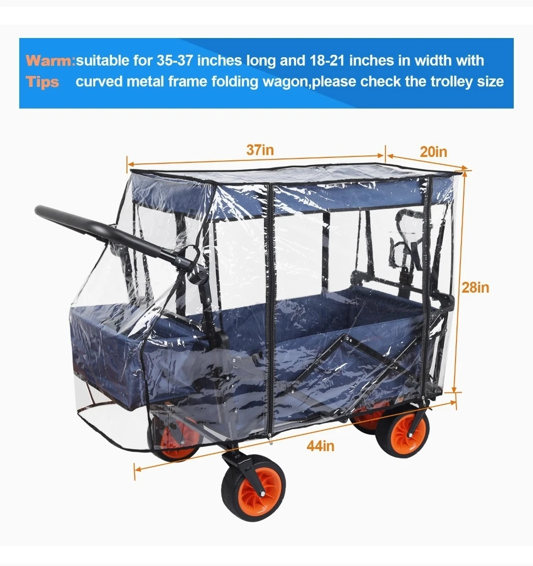 Wagon Rain Cover Rain Canopy - photo 5