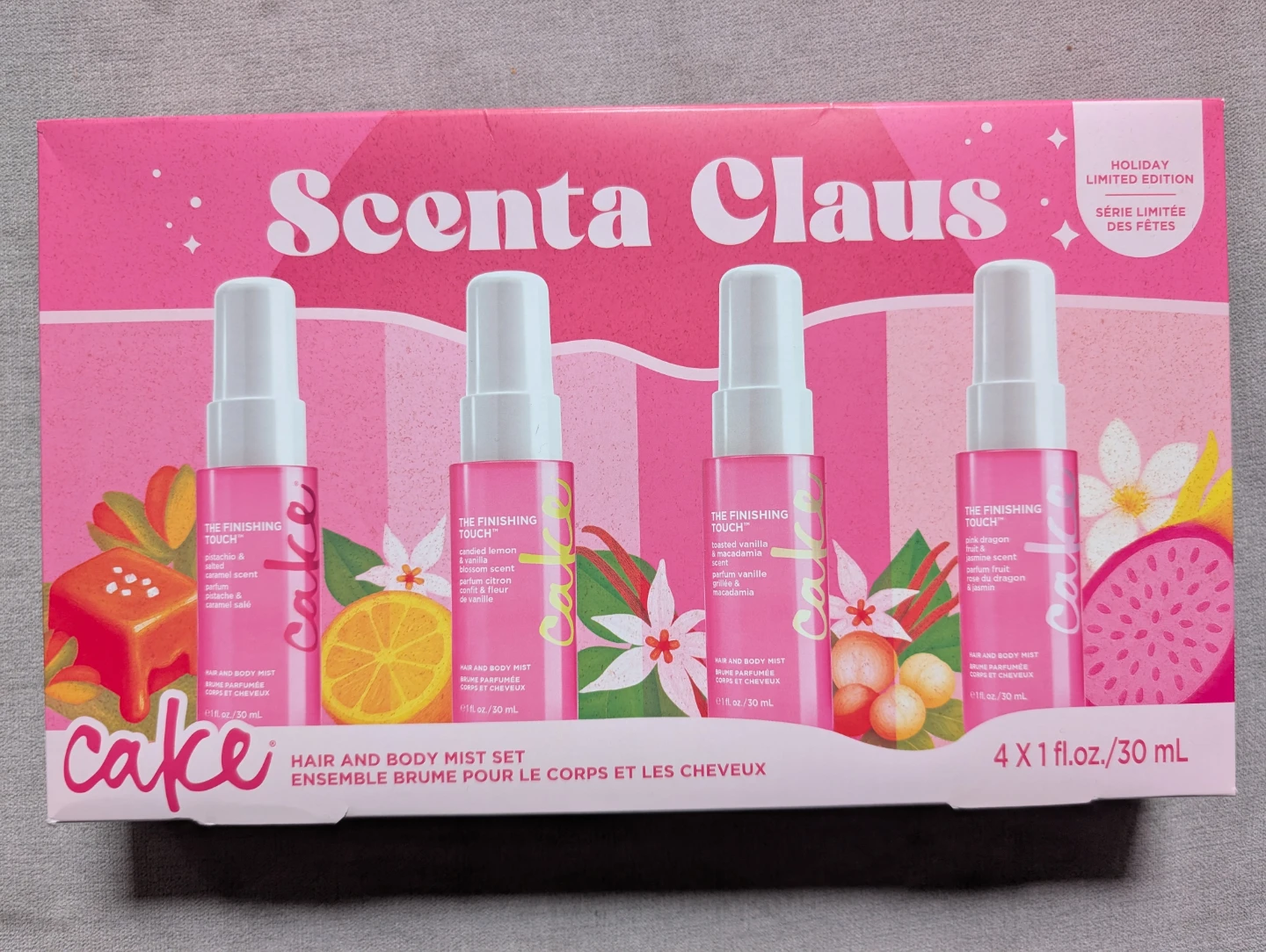 BRAND NEW ~ Scenta Claus Hair and Body Mist Set