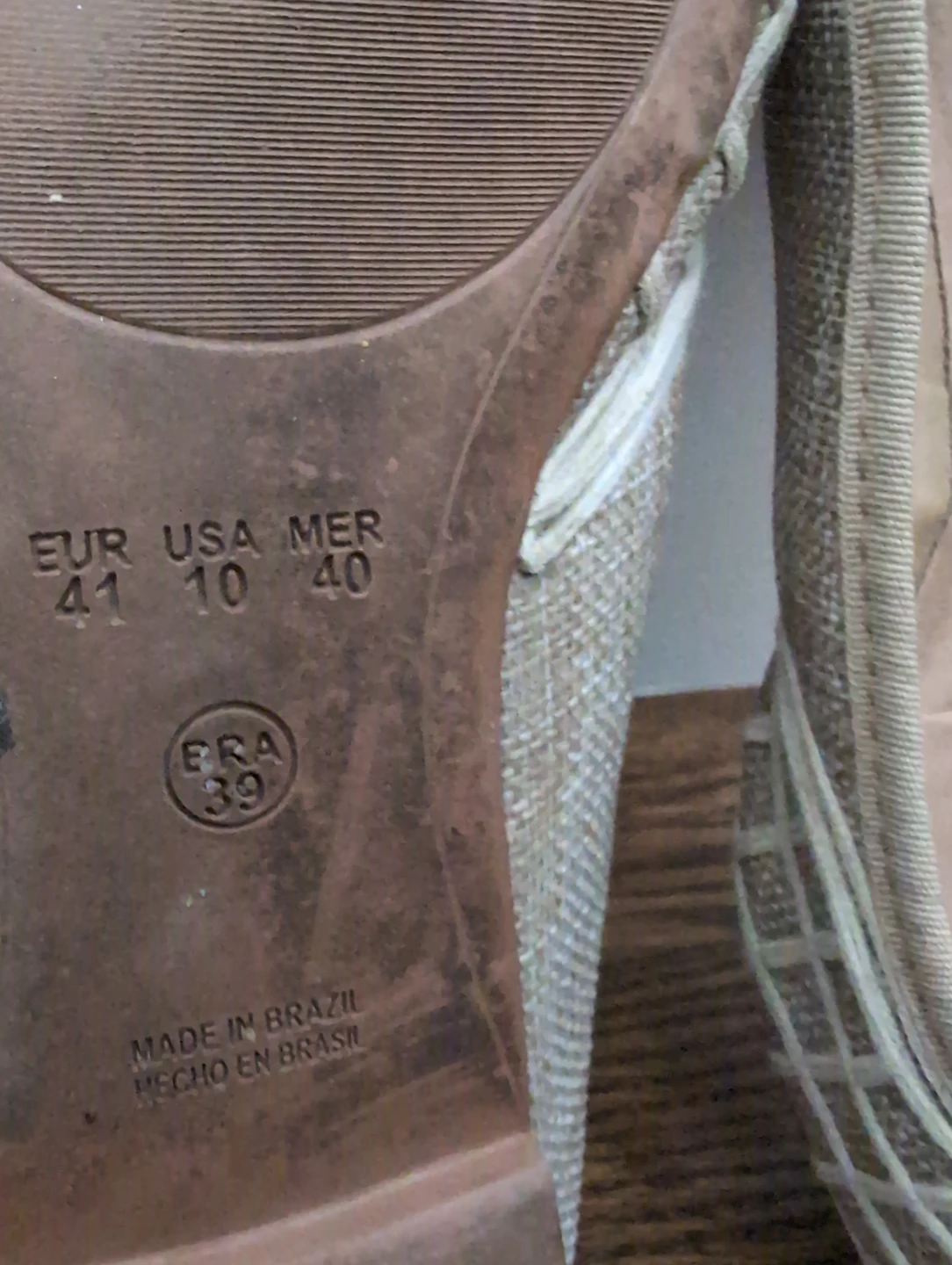 Corello Beige Pointed Flats Size 10 - photo 3