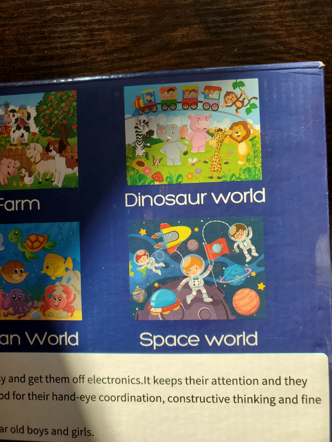 Bippidyci Wooden Jigsaw Puzzles...Like new...Set of 6 - photo 4