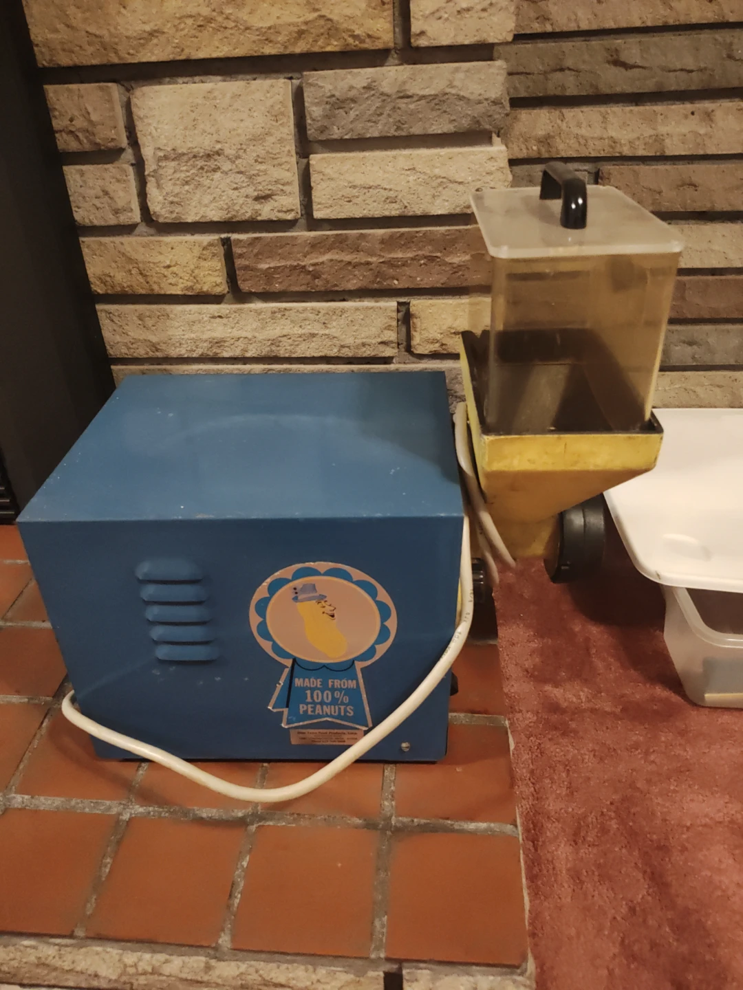 Peanut butter machine