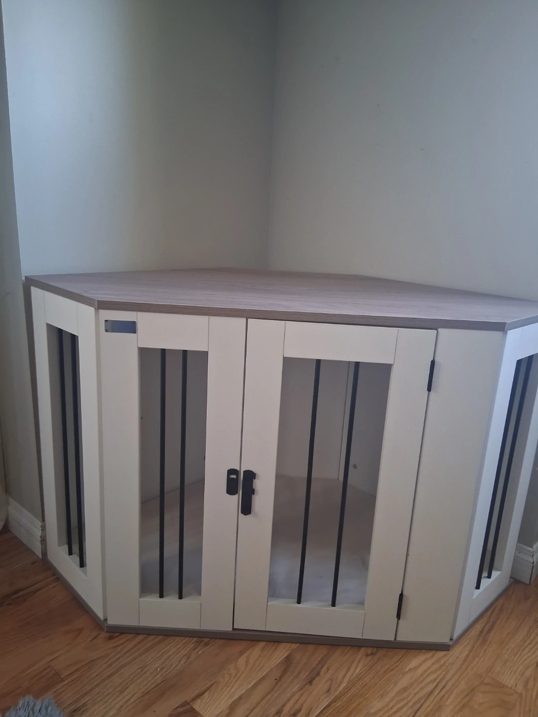 Corner Dog Crate Furniture