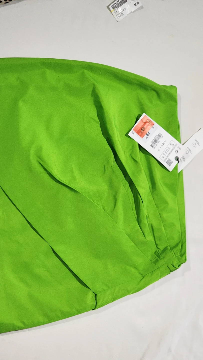Zara Bright Green Skirt - photo 4