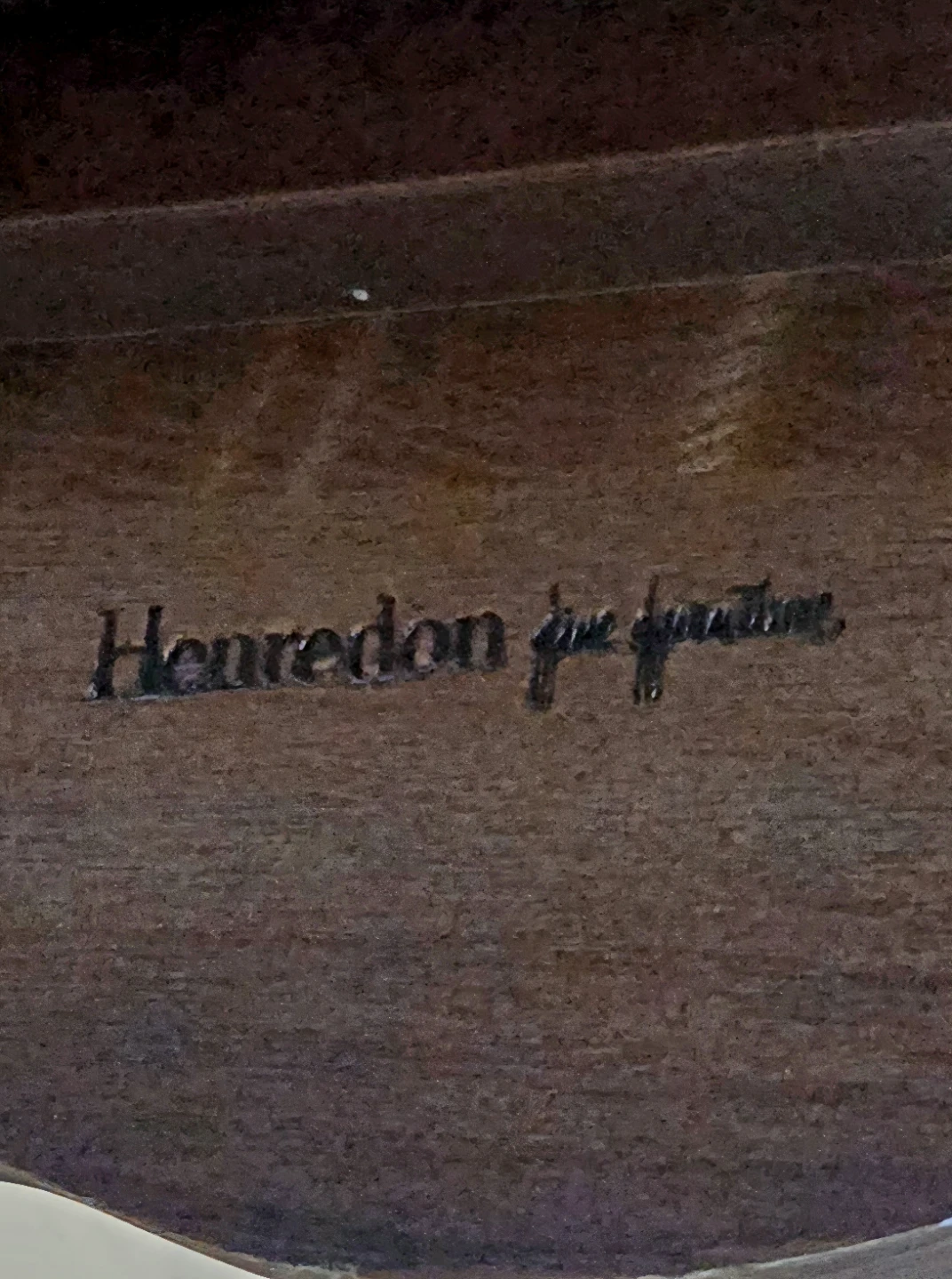 Vintage Henredon Dark Wood Coffee Table - photo 4