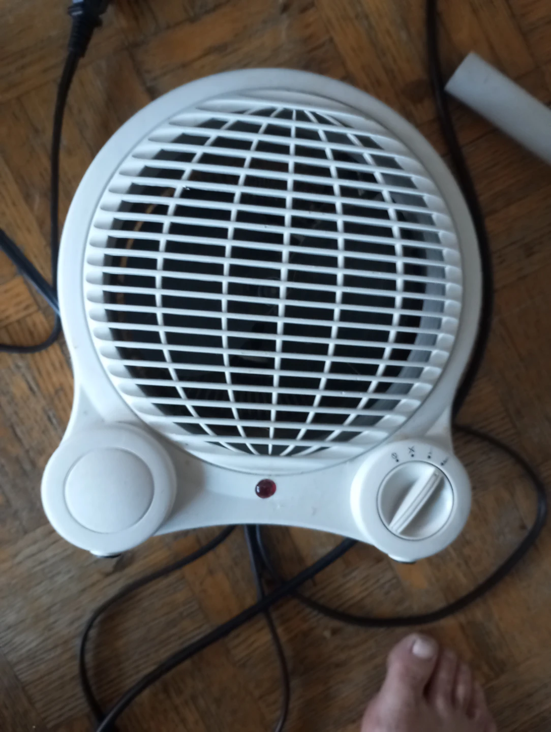 White Portable Electric Space Heater