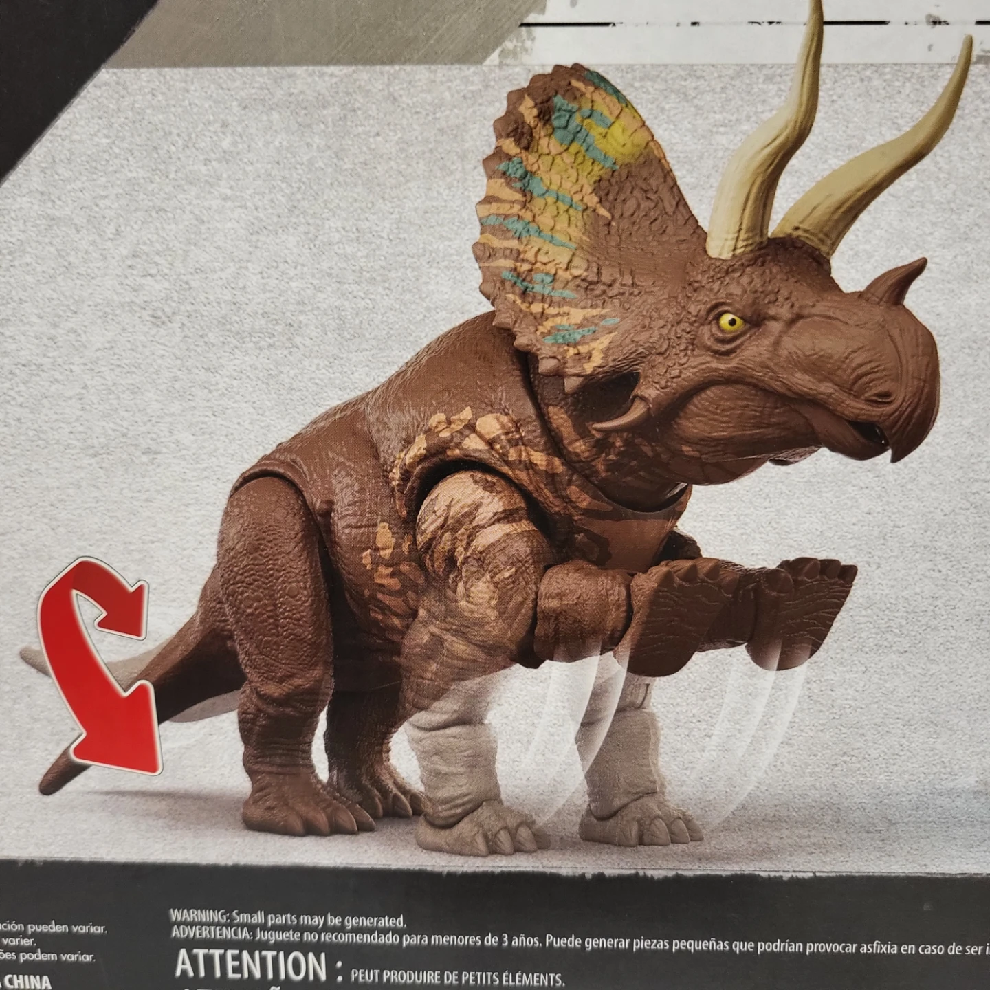 Mattel Jurassic World Eotriceratops Gigantic Thrashers - photo 5