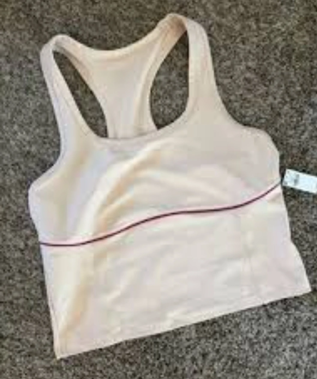 Athleta Light Pink Cropped Tank Top - photo 2