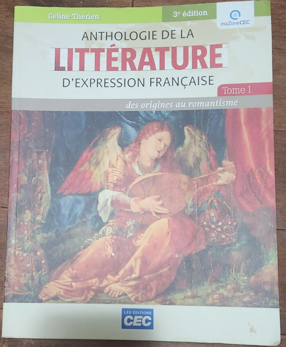 Anthologie de la littérature d'expression française Tome 1