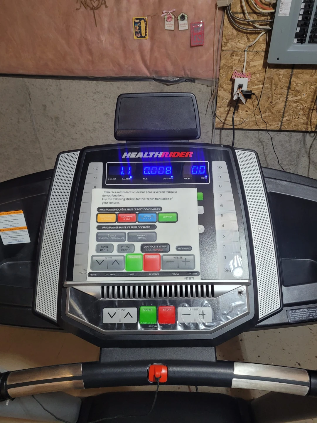 HealthRider H70T Folding Treadmill