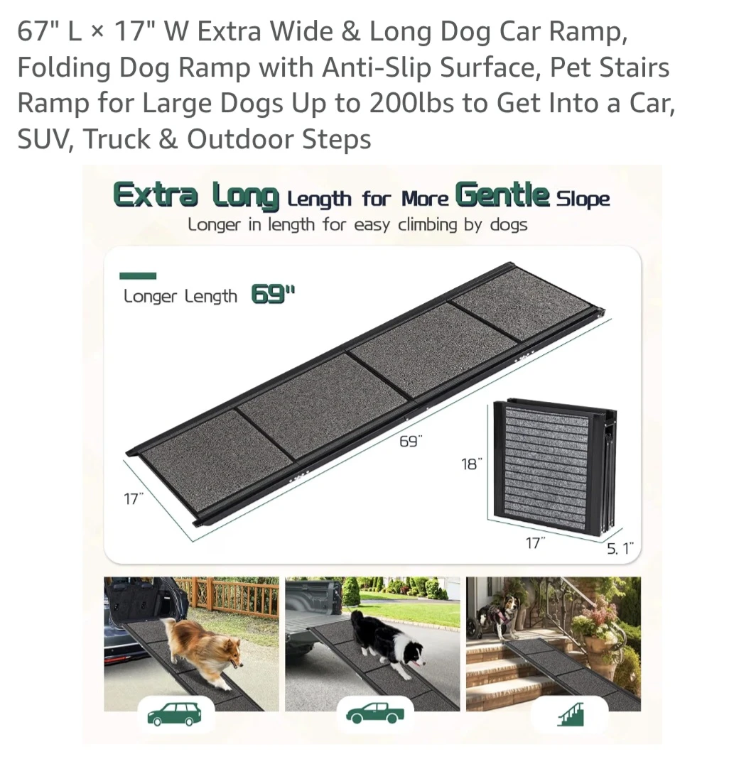 Folding Dog Car Ramp - photo 2