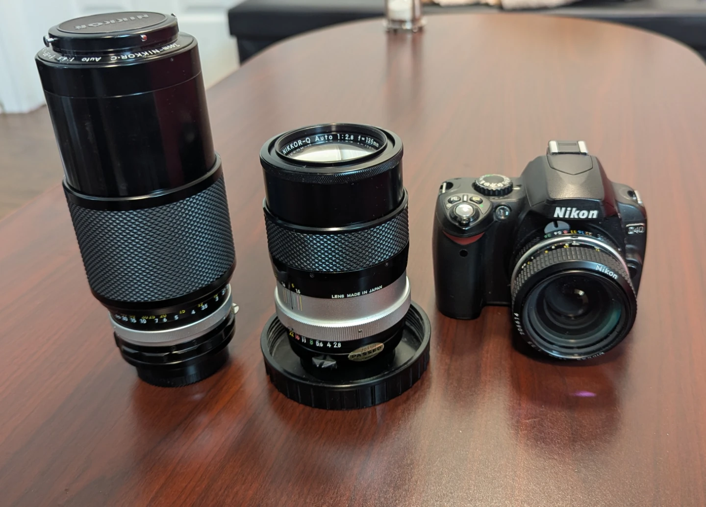 Nikon D40 DSLR Camera with Two Lenses