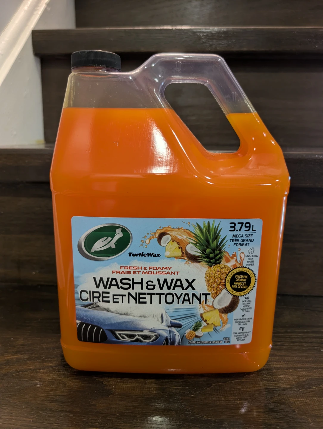 NIB - Turtle Wax Fresh & Foamy Wash & Wax 3.79L